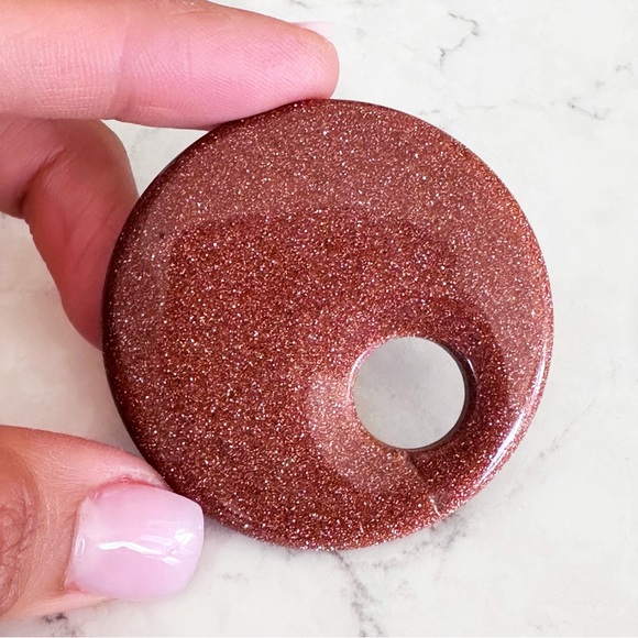 Goldstone Pendant Quartz - Picture 2 of 4